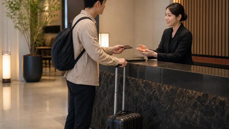 Can a tourist receive parcels at a hotel or goshiwon in Korea? — Korea travel photo