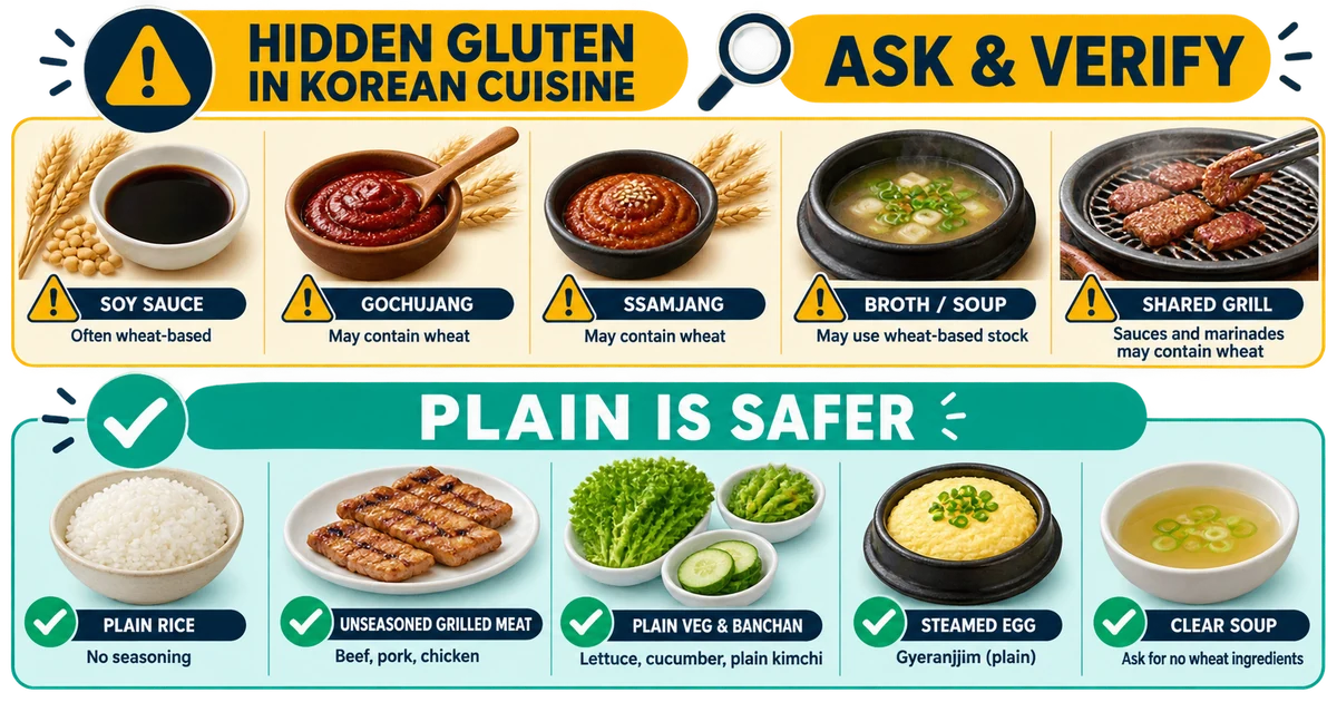 Gluten-Free and Celiac Survival in South Korea 2026: Hidden Sauces and Safer Dining visual guide